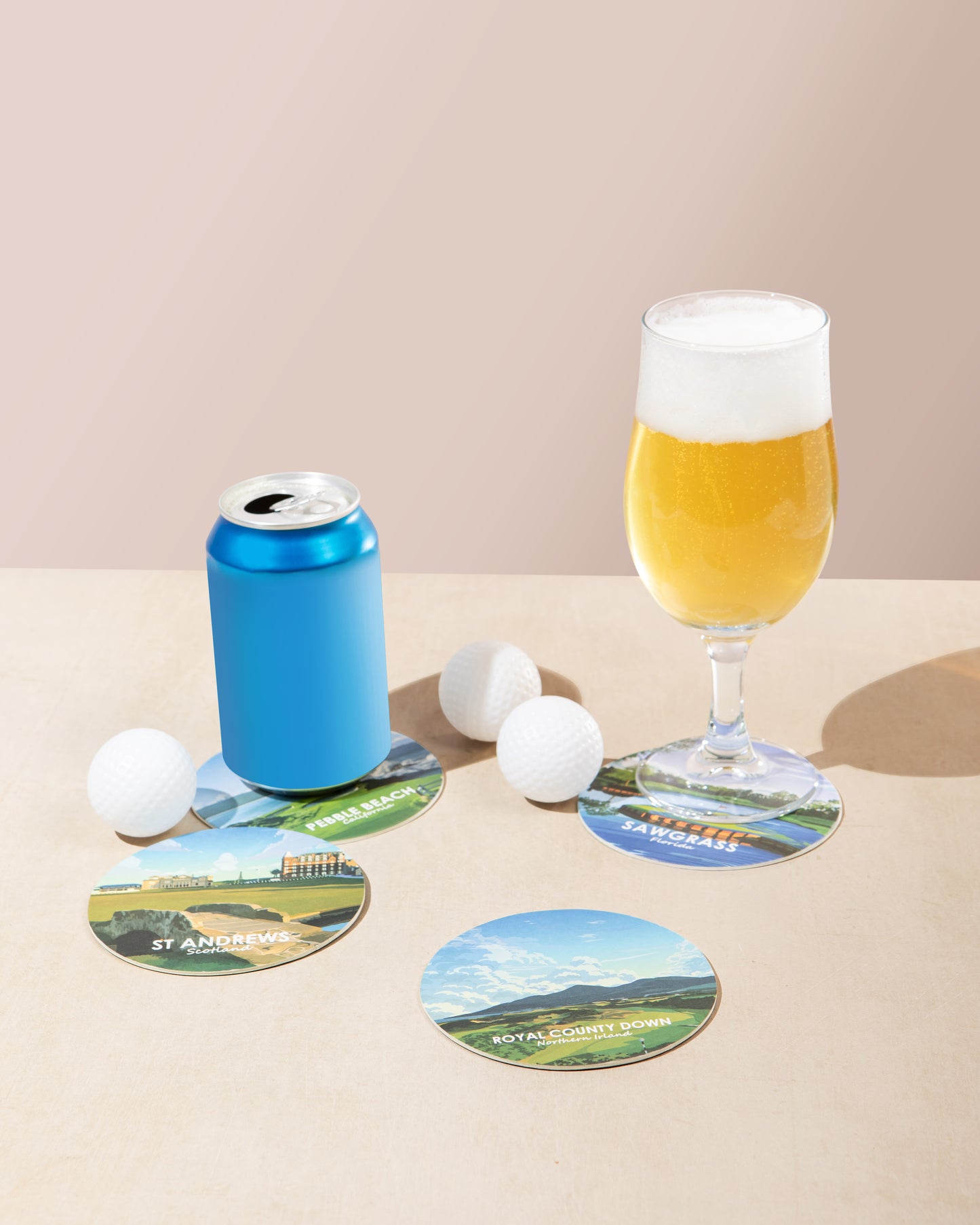 Pebble Beach Coaster Pack